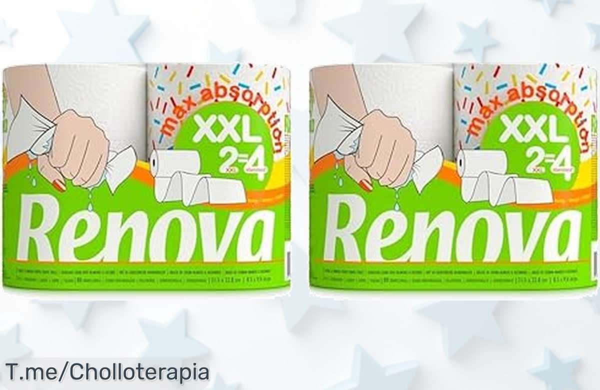 Descubre los rollos de cocina súper absorbentes con diseños geniales precio loco pack doble combo ideal para limpiar rápido corre y aprovecha el descuento brutal antes que vuelo