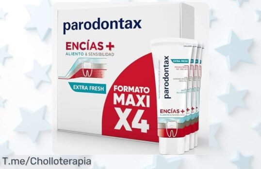 Descubre parodontax encías pack 4x75 ml con descuento brutal para cuidar tus encías y eliminar la sensibilidad aprovecha este precio loco ¡ofertón nunca visto que vuela!