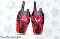 Descubre toyokid spider walkie talkie para niños con comunicación clara hasta 300m a un precio loco y descuento brutal Aprovecha este super chollo antes que se acabe