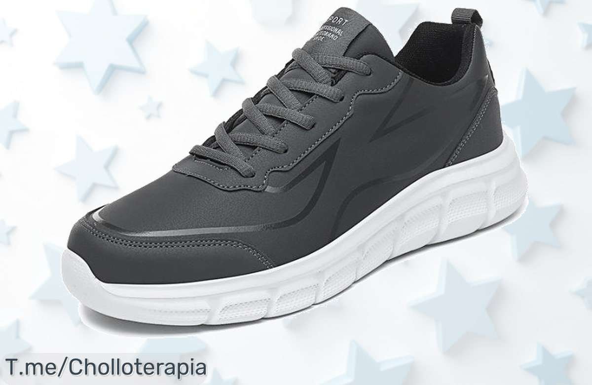 Descubre tus zapatos de correr súper ligeros y antideslizantes con forro 100% algodón a un precio loco que nunca viste corre antes que se acaben es un ofertón único