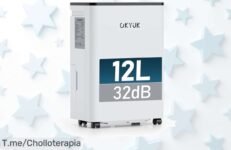 Deshumidificador 12L con indicador digital súper silencioso y apagado automático el ofertón de precio loco que debes aprovechar ya antes que se agote este super chollo