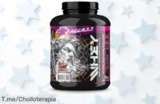 Despierta tus músculos con assault wheyco la proteína 100% whey súper concentrada precio loco por tiempo limitado aprovecha este super chollo ya