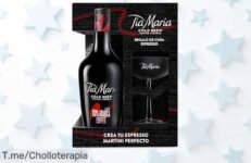 Despierta tus sentidos con Tía María licor de café sabor intenso y toques de chocolate disfruta este ofertón con vaso PET regalo y aprovecha este descuento brutal ya
