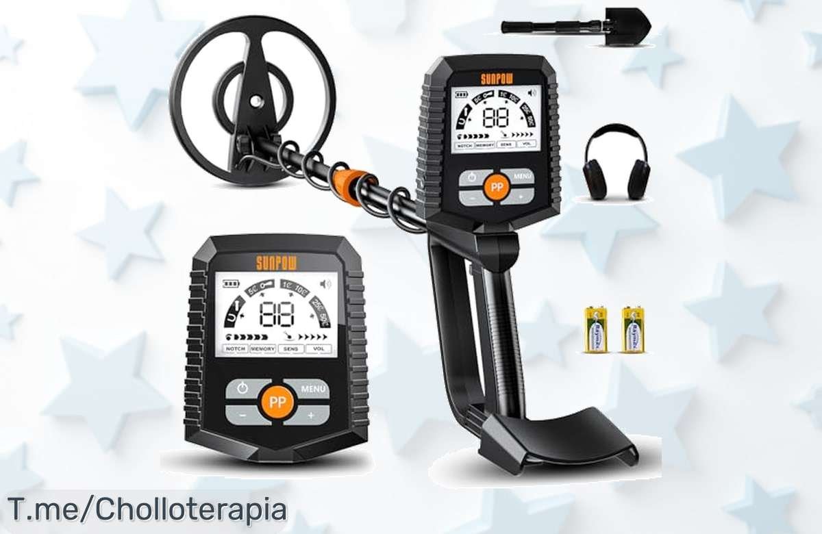 Detecta metales con cuatro modos mega precisos oferta única y nunca vista aprovecha este super chollo con descuento brutal precio loco limitado actúa ya
