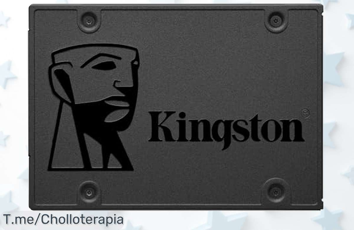 Disco duro SSD Kingston A400 960GB con velocidad de flecha y resistencia brutal Nunca visto descuento precio loco aprovecha ya este súper chollo único por tiempo limitado