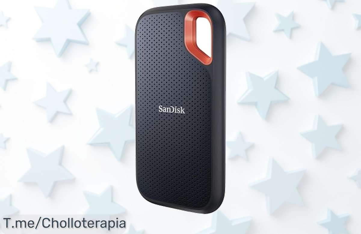 Disco duro SSD SanDisk Extreme 2 TB velocidad brutal súper resistente agua y polvo aprovecha este super chollo con descuento brutal precio de ganga oferta nunca vista actúa ya