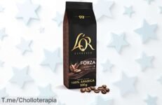 Disfruta el café L'OR Espresso Forza con aroma intenso y sabor único en un ofertón nunca visto precio loco aprovecha este descuento brutal ya mismo