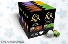 Disfruta el pack de 120 cápsulas con cuatro sabores intensos precio loco nunca visto para un espresso perfecto en casa aprovecha este súper chollo antes que se acabe