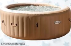 Disfruta el spa hinchable intex para 4 con burbujas masajeadoras a un súper chollo nunca visto ¡aprovéchalo ya antes que se acabe esta oferta de precio loco!
