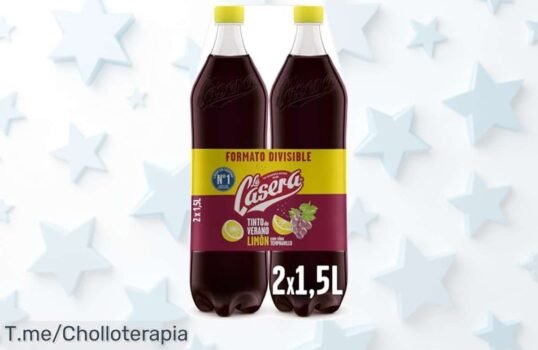 Disfruta la casera tinto de verano limón pack 2x15L súper fresco con precio loco y descuento brutal oferta limitada corre ya no lo dejes escapar