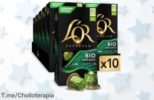 Disfruta l’or espresso intensidad 9 con sabor intenso y caramelo en un pack de 100 cápsulas a precio loco corre ya por este ofertón nunca visto que vuela rápido