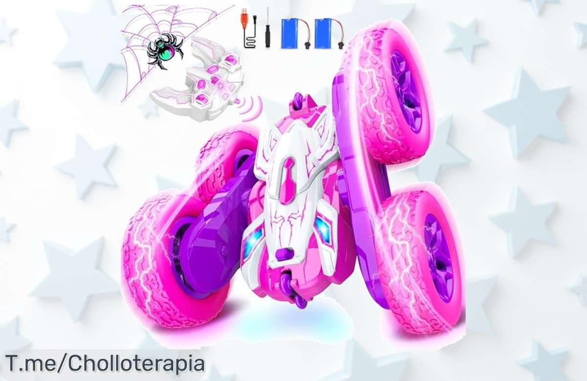 Dreamlandia coche teledirigido con giros 360° y batería ultra larga oferta nunca vista aprovecha este super chollo de precio loco antes que se agote