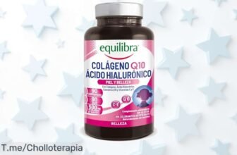Equilibra colágeno Q10 con ácido hialurónico piel firme y protegida con vitaminas en un super chollo único descuento brutal limitado corre ya por este ofertón jamás visto