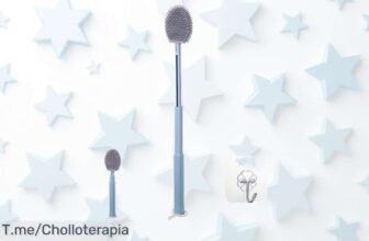 Escobilla WC de silicona súper resistente que limpia sin rayar con un descuento brutal nunca visto aprovecha este super chollo precio loco oferta limitada corre ya