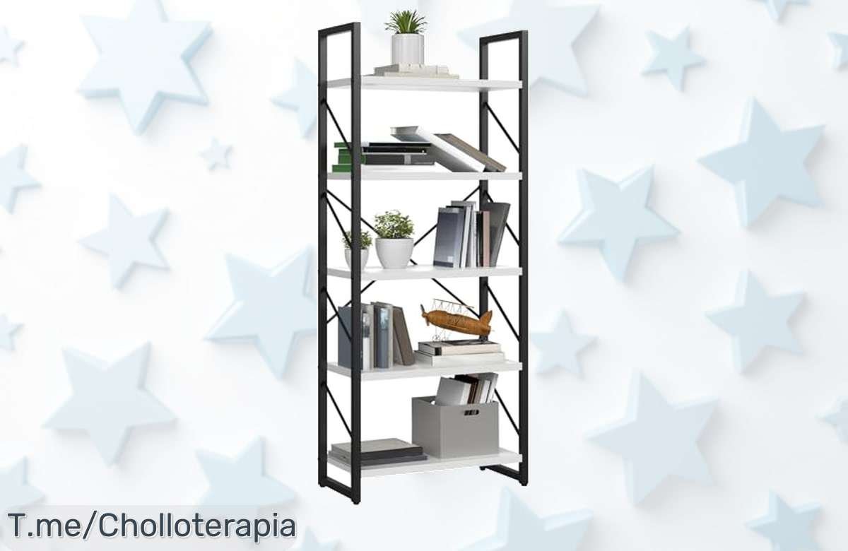 Estantería YITAHOME 5 niveles diseño elegante con montaje fácil y seguridad total aprovecha este descuento brutal precio de ganga oferta limitada corre ya antes que desaparezca