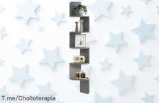 Estantería esquinera Vasagle 5 niveles diseño moderno aprovecha cada rincón con descuento brutal precio de ganga limitado consigue ya este ofertón antes que desaparezca