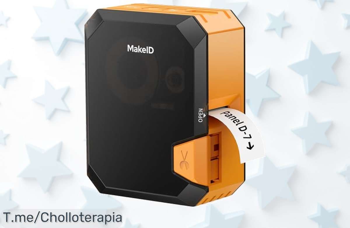 Etiqueta profesional con bluetooth y cinta incluida Makeid P31S a precio loco descuento brutal nunca visto corre aprovecha este super chollo oferta limitada