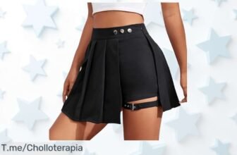 Falda pantalón mini asimétrica súper sexy con diseño único y fácil de lavar precio loco nunca visto aprovecha este ofertón limitado antes que se agote