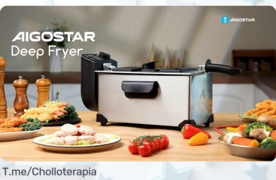 Freidora Aigostar de 3 litros con tapa y ventanita para ver tu comida, potencia brutal de 2200W a un precio loco nunca visto aprovecha este chit chollo ya