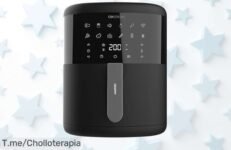 Freidora de aire Cecotec Bombastik 6000 con 6 litros súper chollo y precio loco cocina rápido sin aceite con descuento brutal aprovecha esta oferta nunca vista ¡compra ya!