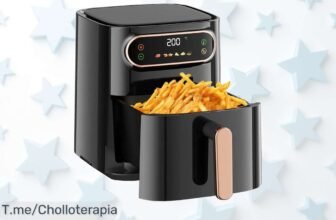 Freidora sin aceite 7L con 6 programas alucinantes precio de ganga para cocinar sano rápido nunca visto ¡ofertón limitado corre antes que vuele!