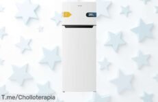 Frigorífico Cecotec Bolero CoolMarket con congelación ultrarrápida y puerta reversible a un precio loco nunca visto aprovecha este super chollo ya antes que se agoten las unidades