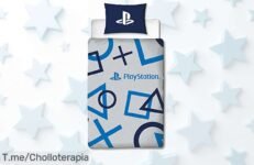 Funda de edredón reversible PlayStation con almohada a juego super chollo nunca visto disfruta un descanso épico precio loco oferta limitada corre antes que se agote