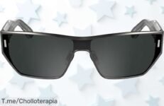 Gafas de sol Calvin Klein con diseño atrevido y lentes gris sólido a precio loco descuento brutal nunca visto corre por este super chollo oferta limitada actúa ya