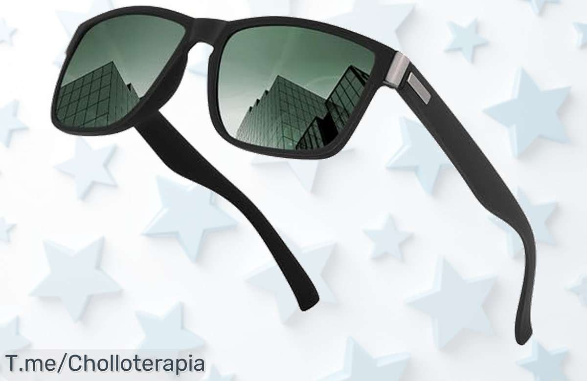 Gafas de sol Farrobor con protección UV400 y diseño resistente disfruta un descuento brutal nunca visto aprovecha este ofertón único y protégente ya a precio loco