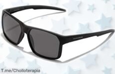 Gafas de sol Hawkers Track all black polarizadas súper resistentes a un precio rebajado brutal que vuela en unidades ¡pilla este super chollo ya y cuida tu vista con estilo!