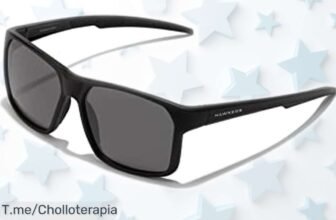 Gafas de sol Hawkers Track all black polarizadas súper resistentes a un precio rebajado brutal que vuela en unidades ¡pilla este super chollo ya y cuida tu vista con estilo!