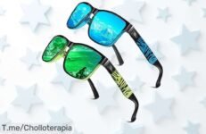 Gafas de sol polarizadas con protección UV400 que quitan reflejos y muestran colores reales al precio loco nunca visto aprovecha este ofertón antes que se agoten ya