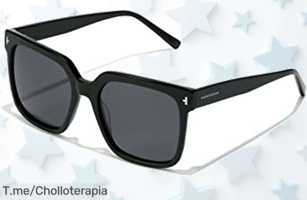 Gafas de sol polarizadas diva total black con montura ultra resistente precio loco descuento brutal nunca visto aprovecha este ofertón limitado antes que vuelen