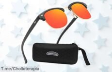 Gafas de sol polarizadas ultraligeras con protección UV que cuidan tus ojos en verano aprovecha este precio loco y descuento brutal oferta limitada corre antes que se agoten