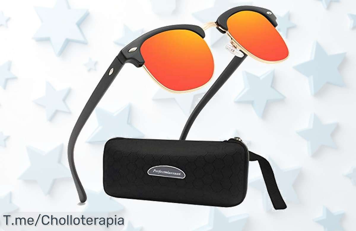 Gafas de sol polarizadas ultraligeras con protección UV que cuidan tus ojos en verano aprovecha este precio loco y descuento brutal oferta limitada corre antes que se agoten