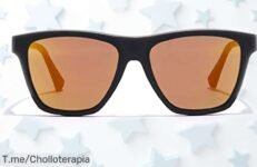 Gafas de sol súper ligeras Hawkers One LS en negro mate con lentes espejadas resistentes y precio rebajado que no volverá a repetirse, ¡date prisa que vuelan!
