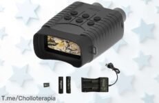 Gafas de visión nocturna Lixada con zoom digital que alcanzan 400 m en total oscuridad aprovecha este ofertón y descuento brutal nunca visto ¡precio loco por tiempo limitado!