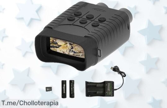 Gafas de visión nocturna Lixada con zoom digital que alcanzan 400 m en total oscuridad aprovecha este ofertón y descuento brutal nunca visto ¡precio loco por tiempo limitado!