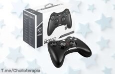 Gamepad inalámbrico MSI Force GC30 V2 con vibración potente y palancas ultra precisas a precio loco aprovecha este ofertón único con batería larga duración ¡compra ya!