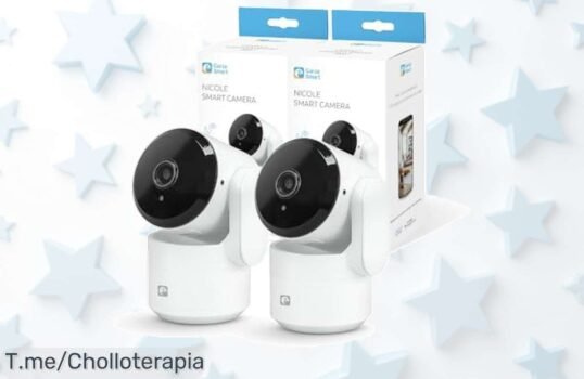 Garza Smart 2 cámaras 360º con visión nocturna y control por app precio loco super chollo nunca visto para proteger tu hogar descuento brutal corre ya oferta limitada