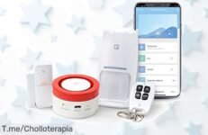 Garza Smart alarma wifi 120 dB con control móvil y 8 horas sin luz solo en este ofertón único precio loco descuento brutal compra ya antes que acabe