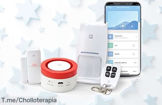 Garza Smart alarma wifi 120 dB con control móvil y 8 horas sin luz solo en este ofertón único precio loco descuento brutal compra ya antes que acabe