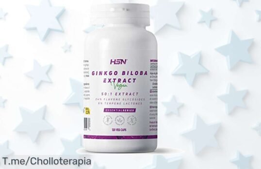 Ginkgo Biloba súper concentrado con 6000 mg y extracto potente para un boost brutal en tu mente aprovecha este ofertón de precio loco antes que se agote nunca visto descuento brutal