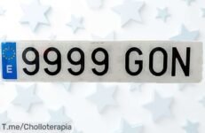 Gonplac matrícula acrílica súper resistente homologada con un precio loco ¡Descuento brutal y nunca visto para proteger tu coche ya aprovecha este super chollo antes que se agote!