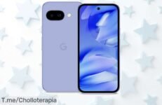 Google pixel 9a lila con cámara IA y batería imbatible a precio loco un ofertón nunca visto para que disfrutes fotos perfectas compra ya antes que se agote este super chollo