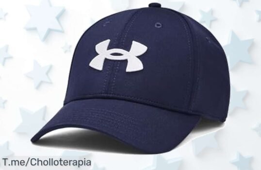 Gorra Under Armour que absorbe sudor y respira al máximo super chollo con descuento brutal nunca visto ¡aprovecha este ofertón a precio loco antes de que se acabe!