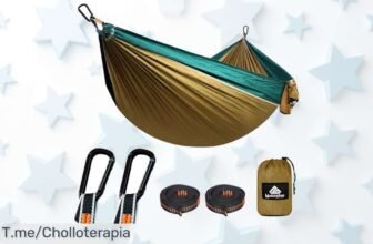 Hamaca ultraligera naturefun con resistencia brutal y capacidad hasta 300 kg a precio loco nunca visto aprovecha este super chollo antes que se acabe