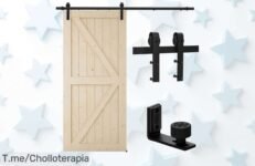 Herraje para puerta corredera con cierre súper silencioso oferta nunca vista precio de ganga rebajado a precio loco aprovecha este super chollo antes que acabe