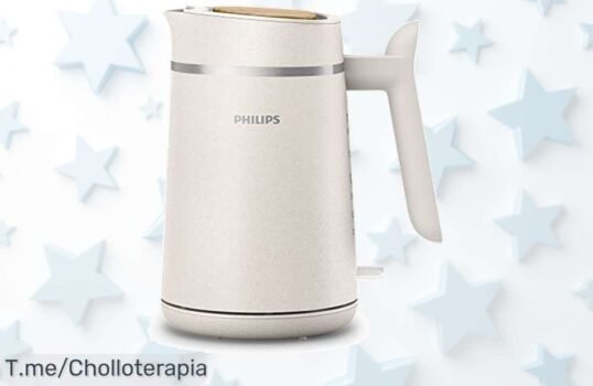 Hervidor Philips con capacidad para 7 tazas a precio loco calienta rapidísimo disfruta de este ofertón único y corre que el descuento brutal es por tiempo limitado
