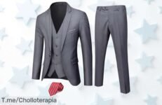 Hihawk traje de 3 piezas con ajuste perfecto y estilo único un ofertón a precio loco para lucir impecable sin igual corre que el descuento brutal es por tiempo limitado